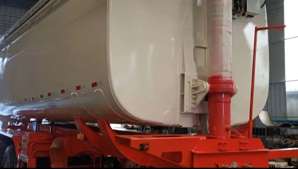 Tank Tsheb Tipping Semi-Trailer