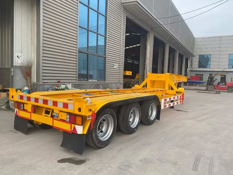 Loj Gooseneck Skelelon Semi-Trailer