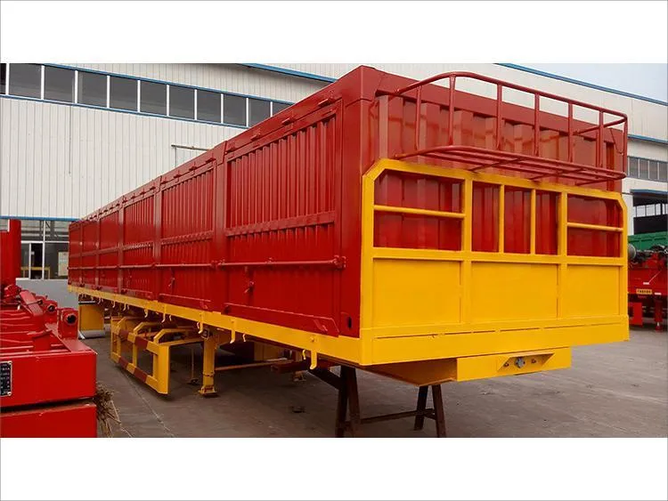 Sab yob pob tseg semi-trailer