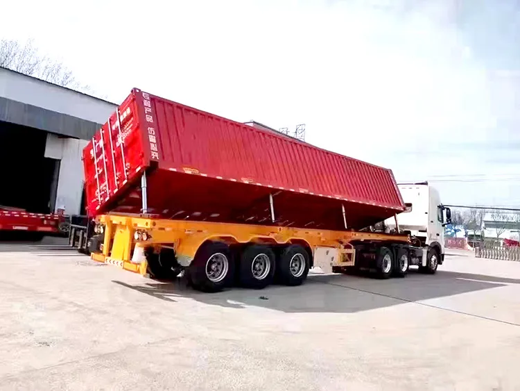 Skeleton yob-dhau semi-trailer